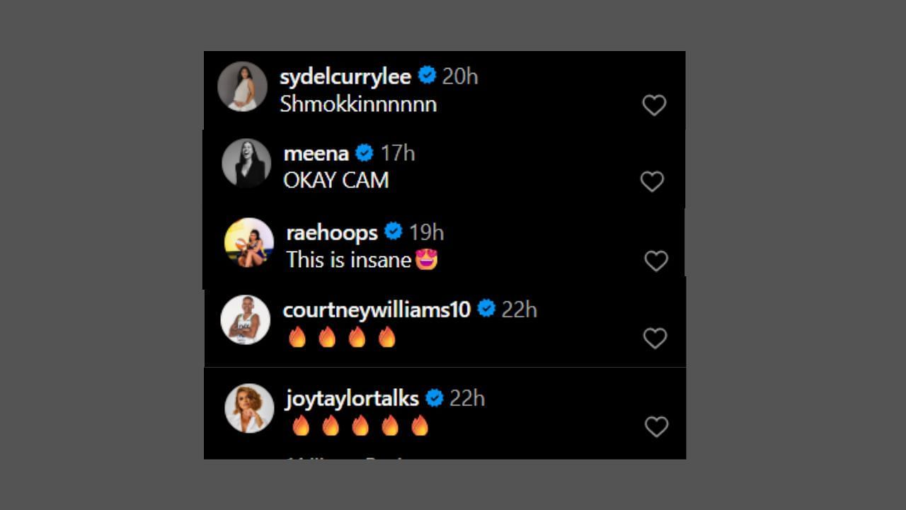 Sydel Curry-Lee and more comment on Brink making the cover. (Credits: @players/Instagram)